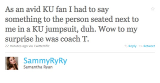 Illustration for article titled Kansas Coach Apparently Has Quite The Social Life (UPDATE)